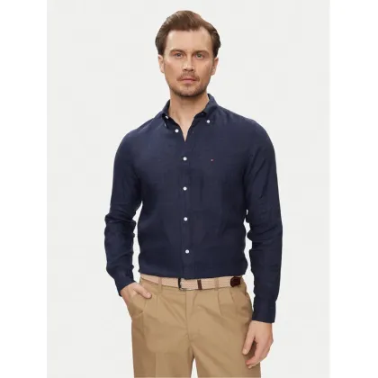 Zdjęcie Tommy Hilfiger Koszula MW0MW34602 Granatowy Regular Fit
