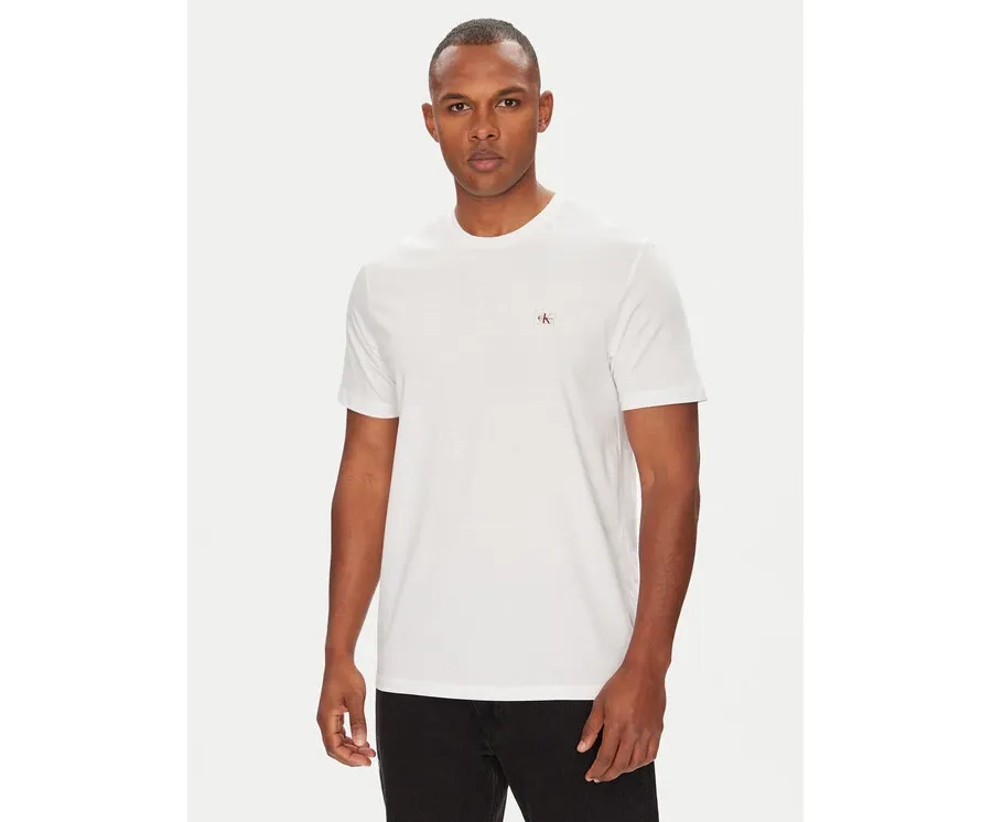 obrazek 1 Calvin Klein Jeans T-Shirt LV04RC272G Biały Regular Fit