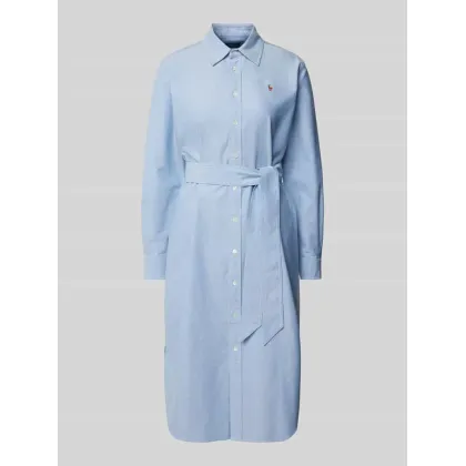 Zdjęcie Polo Ralph Lauren Sukienka koszulowa 211928804002 Niebieski Straight Fit