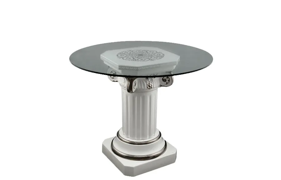 picture 1 Luxurious table with crystal top