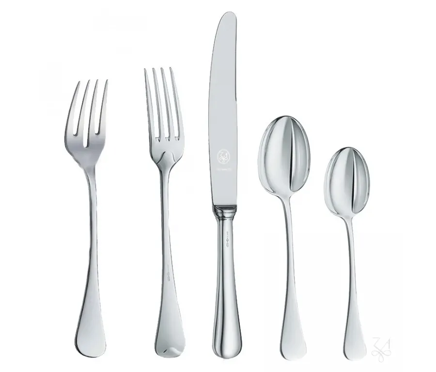 obrazek 1 60-elementowy prestiżowy komplet sztućców w skrzynce - Zaramella Argenti