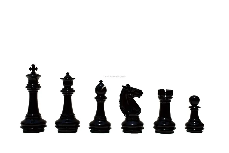 obrazek 2 Piękny zestaw lakierowanych szachów - The Chess Empire