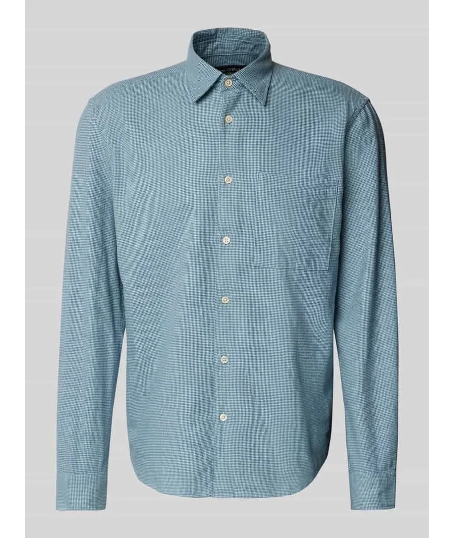 obrazek 1 Koszula casualowa o kroju regular fit z bawełny ze wzorem w kratkę vichy