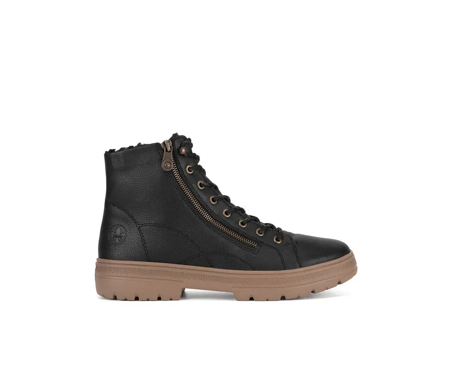 obrazek 1 Rieker Botki N0031-00 Czarny