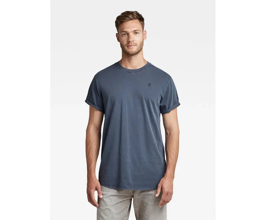 obrazek 1 G-Star Raw T-Shirt D16396-2653-D418 Niebieski Regular Fit
