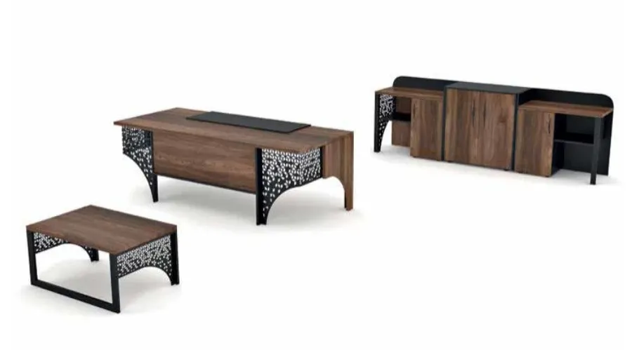 obrazek 1 Designerski zestaw nowoczesnych mebli do biur i gabinetów - Konfull