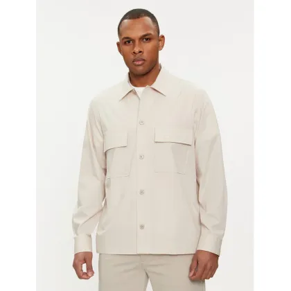 Zdjęcie Calvin Klein Koszula K10K111364 Beżowy Boxy Fit