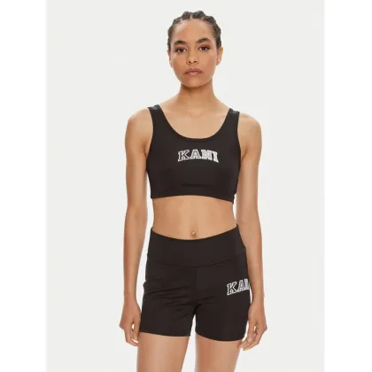 Zdjęcie Karl Kani Biustonosz top Small Serif 6131340 Czarny Slim Fit