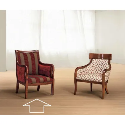 Zdjęcie Antyczny elitarny fotel do pięknego wnętrza - Morello Gianpaolo