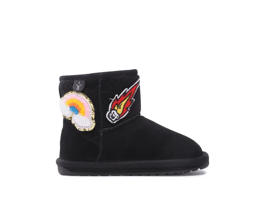 obrazek 1 EMU Australia Śniegowce Wallaby Mini Play K12748 Czarny