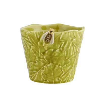 Picture Ceramic vase with a bee for the garden - Bordallo Pinheiro