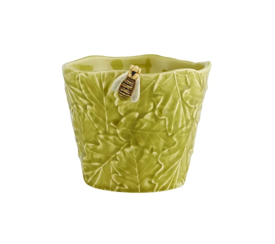 obrazek 1 Ceramiczny wazon z pszczołą do ogrodu - Bordallo Pinheiro