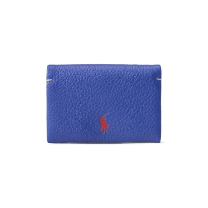 Zdjęcie Polo Ralph Lauren portfel skórzany damski kolor fioletowy 427949873