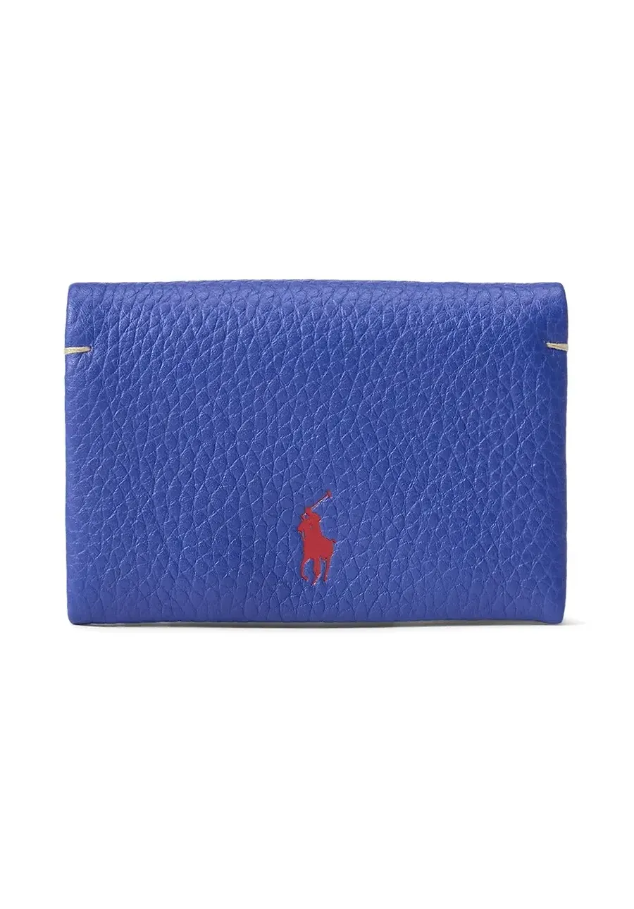 obrazek 1 Polo Ralph Lauren portfel skórzany damski kolor fioletowy 427949873