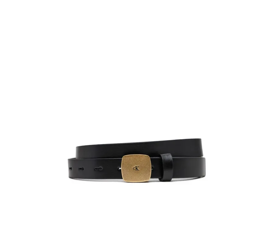 obrazek 1 Calvin Klein Jeans Pasek Damski Casual Plaque Buckle 20Mm LV04K7007G Czarny