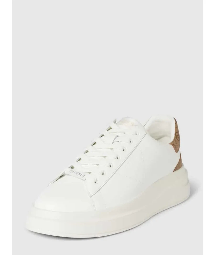 obrazek 1 Sneakersy ze skórzanymi naszywkami model ‘ELBA’