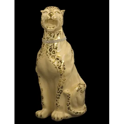Picture A tasteful ceramic leopard