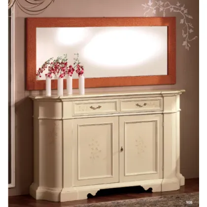 Zdjęcie Gustowne prostokątne lustro z Włoch - Fratelli Mirandola