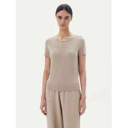 Zdjęcie EA7 Emporio Armani T-Shirt 7W000274 AF12945 U6155 Beżowy Slim Fit