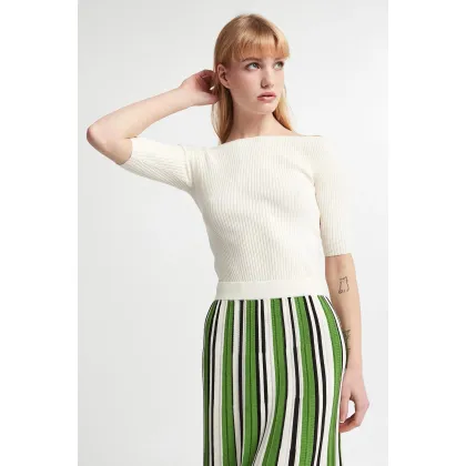 Zdjęcie Sweter damski z krótkim rękawem Soraia WEEKEND MAX MARA Weekend Max Mara
