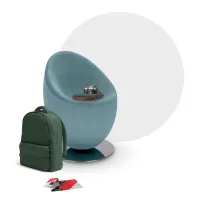 Picture Designer and minimalist Ouo armchair