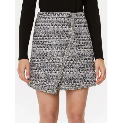 Zdjęcie Bruuns Bazaar Spódnica trapezowa Trillium Maeda BBW3505 Niebieski Regular Fit