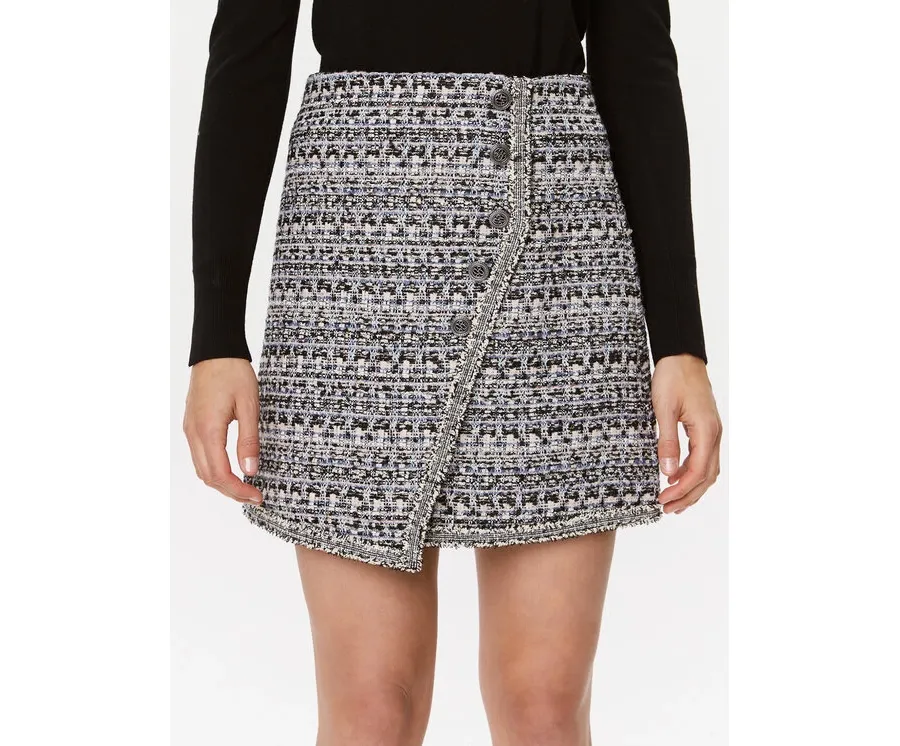 obrazek 1 Bruuns Bazaar Spódnica trapezowa Trillium Maeda BBW3505 Niebieski Regular Fit