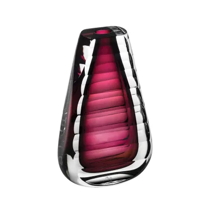 Zdjęcie Wyjątkowy wazon Ametyst z kolekcji Única z innowacyjną grą kolorów i kształtów - Vista Alegre