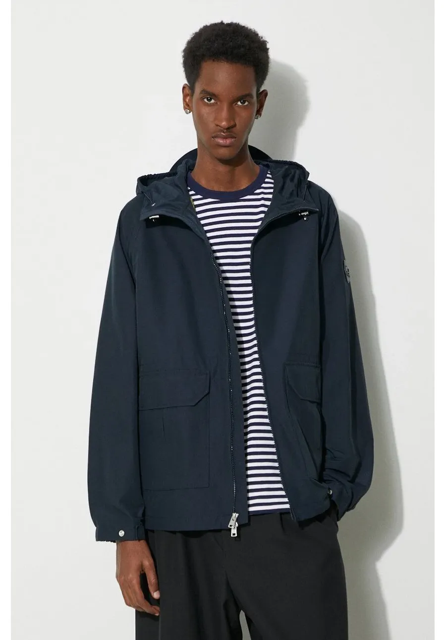 obrazek 1 Woolrich kurtka Cruiser Hooded Jacket męska kolor granatowy przejściowa CFWOOU0884MRUT3662