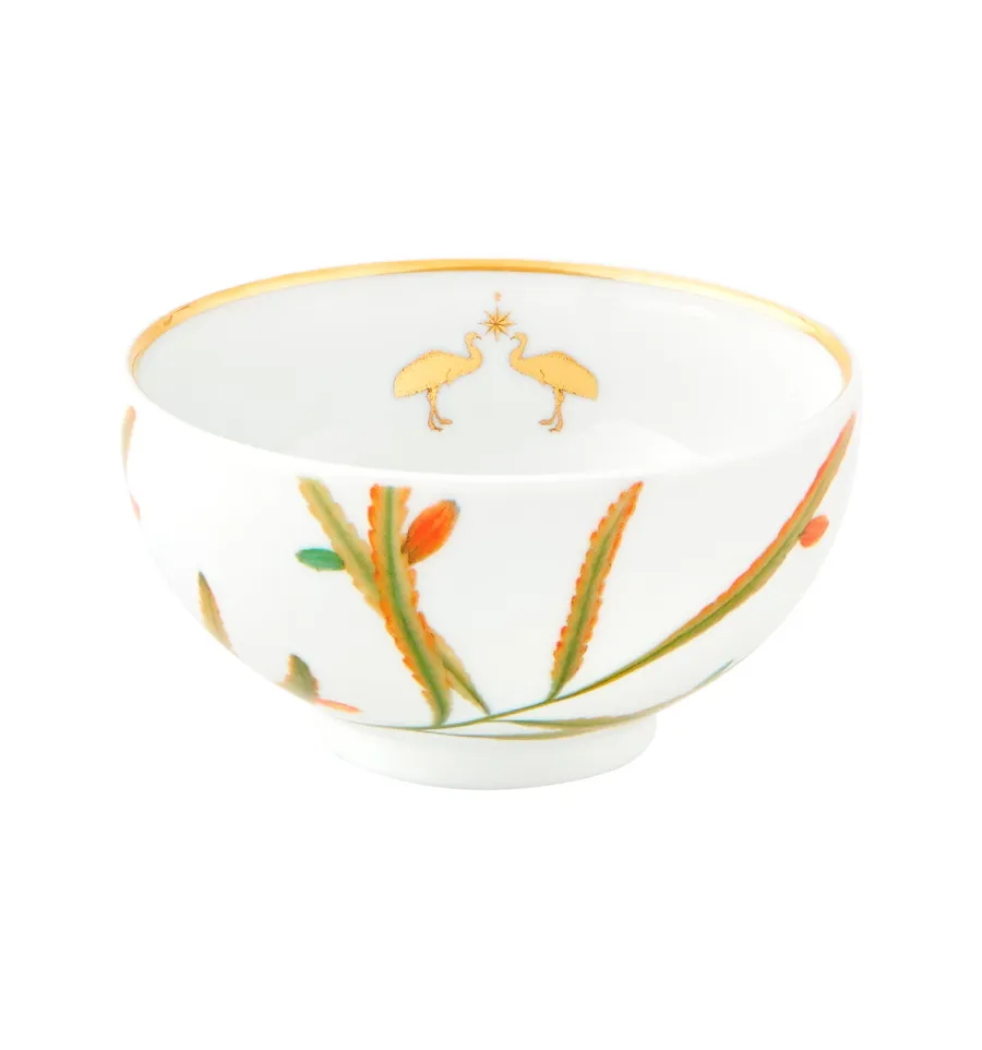 obrazek 1 Porcelanowa miska na warzywa z kolekcji Amazōnia z motywem inspirowanym roślinnością Amazonii - Vista Alegre