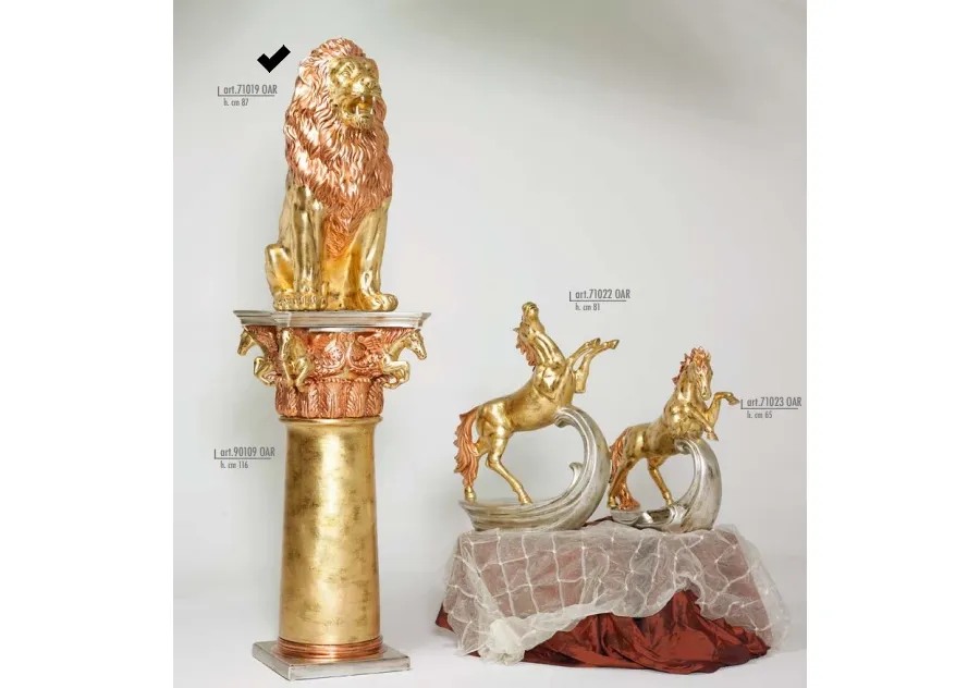 obrazek 1 Lew siedzący Simba - Valle d'oro Patchi
