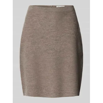Zdjęcie Spódnica mini o kroju shaped fit z wysokiej jakości mieszanki żywej wełny