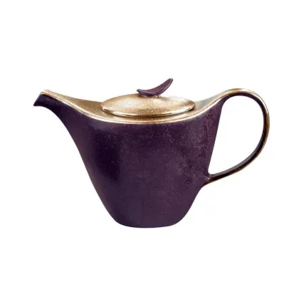 Zdjęcie Litrowy dzbanek do herbaty z porcelany