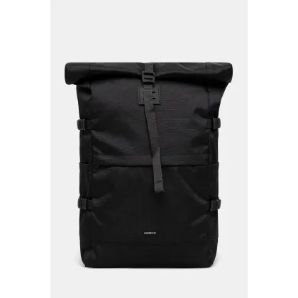 Zdjęcie Sandqvist plecak Icon Rolltop L kolor czarny duży gładki 251305995