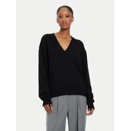 Zdjęcie Kontatto Sweter 3M0177 Czarny Regular Fit