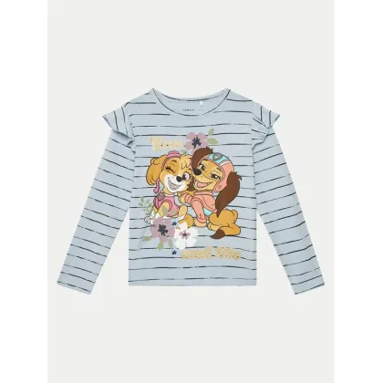 Zdjęcie NAME IT Bluzka Julia PAW PATROL 13238285 Niebieski Regular Fit