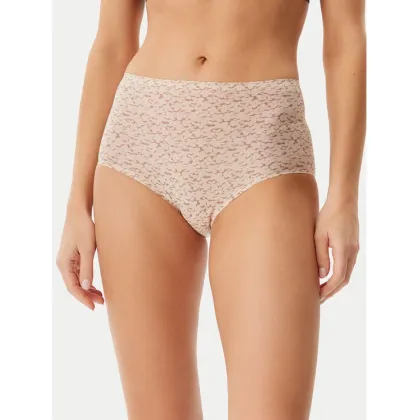 Zdjęcie Chantelle Figi klasyczne z wysokim stanem Soft Stretch C11D70 Beżowy