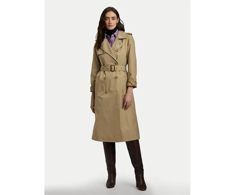 obrazek 1 Lauren Ralph Lauren Trencz 297951259003 Beżowy Straight Fit LAUREN RALPH LAUREN