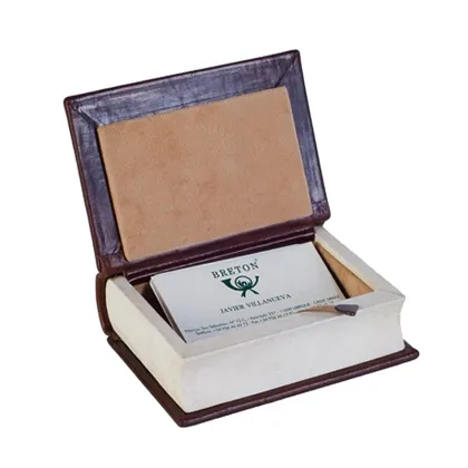 Zdjęcie Niezwykłe pudełko na wizytówki - do gabinetu