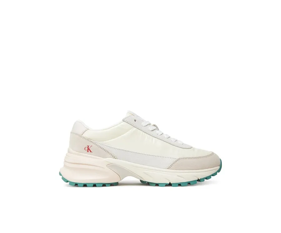 obrazek 1 Calvin Klein Jeans Sneakersy Hike Runner Mg Nylon Perl YW0YW01963 Écru