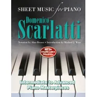 Zdjęcie Poradnik Domenico Scarlatti: Nuty na fortepian - Flame Tree Publishing
