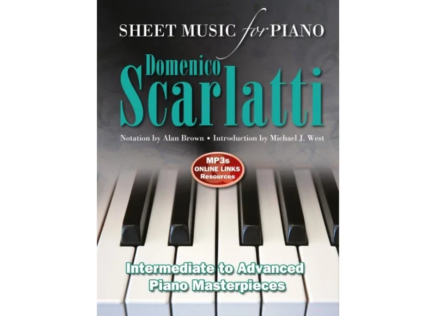 obrazek 1 Poradnik Domenico Scarlatti: Nuty na fortepian - Flame Tree Publishing