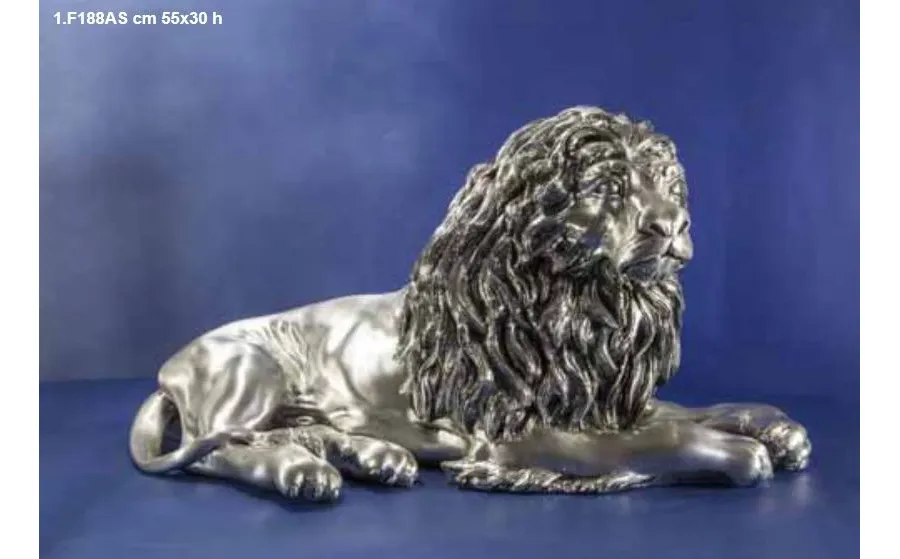 obrazek 1 Urzekający model ozdobny statuetki w postaci leżącego lwa - ArtBe