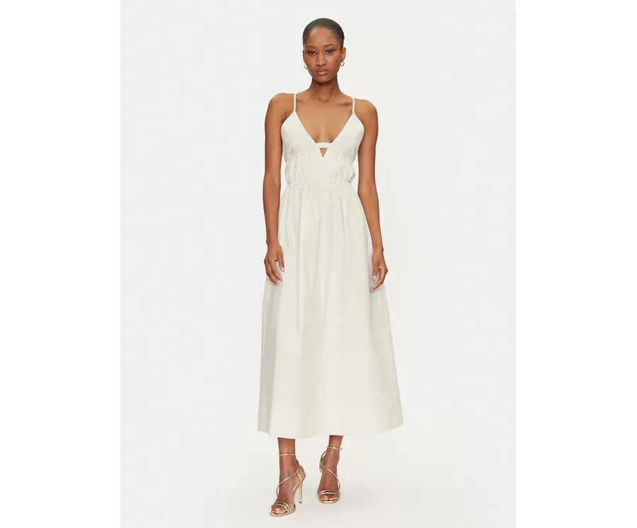obrazek 1 Herskind Sukienka letnia Miranda 5571172 Écru Regular Fit