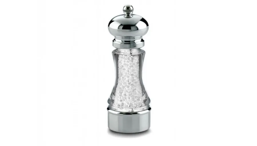 picture 1 Silver round salt mill