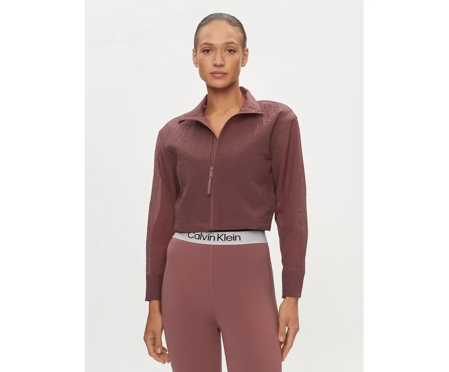 obrazek 1 Calvin Klein Performance Wiatrówka 00GWS4O516 Różowy Relaxed Fit