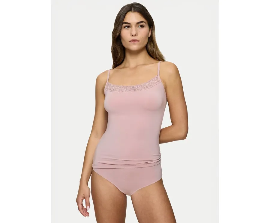 obrazek 1 Triumph Top Feel Of Modal 10221654 Różowy Slim Fit