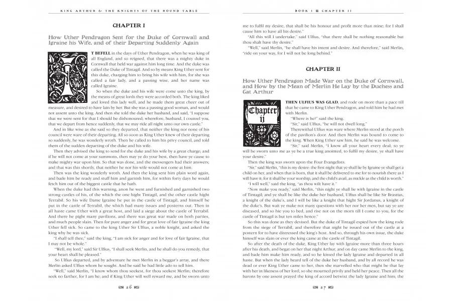 obrazek 5 Książka Opowieści o królu Arturze i Rycerzach Okrągłego Stołu - Flame Tree Publishing