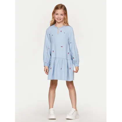 Zdjęcie Tommy Hilfiger Sukienka codzienna KG0KG08104 Niebieski Regular Fit