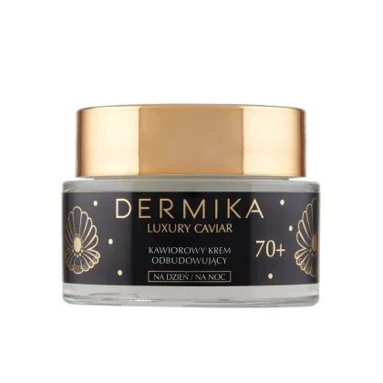 Zdjęcie Dermika Luxury Caviar Kawiorowy Krem odbudowujący 70+ dzień/noc 50 ml
